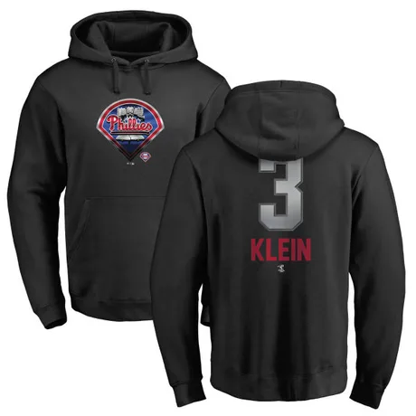 Youth Chuck Klein Black Midnight Mascot Pullover Hoodie