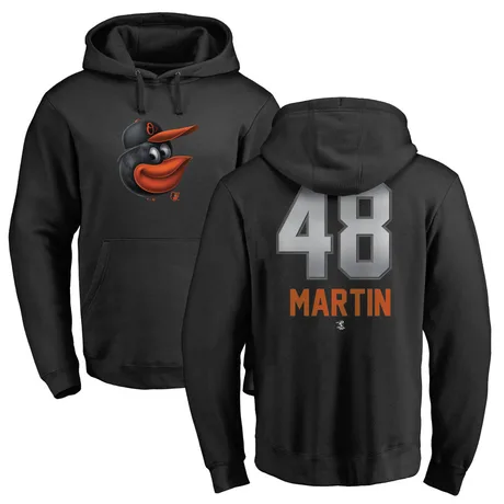 Youth Corbin Martin Black Midnight Mascot Pullover Hoodie