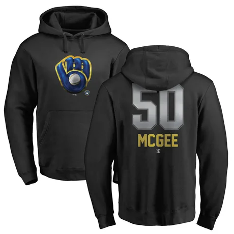 Youth Easton McGee Black Midnight Mascot Pullover Hoodie