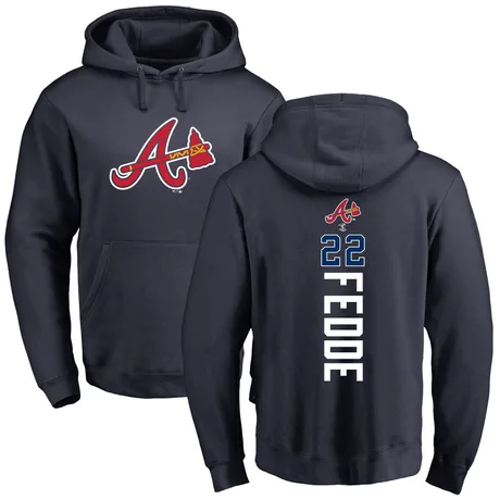 Youth Erick Fedde Navy Backer Pullover Hoodie
