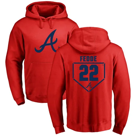 Youth Erick Fedde Red RBI Pullover Hoodie