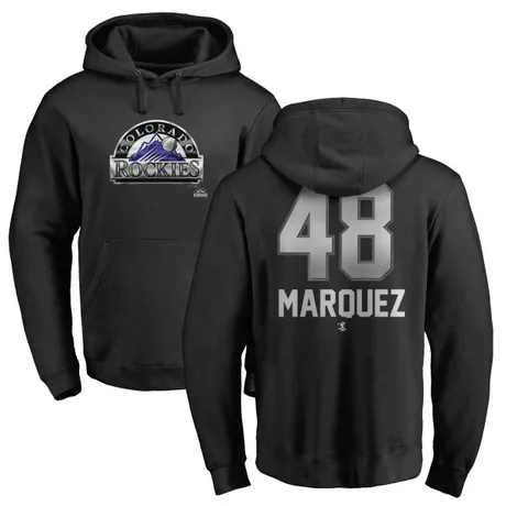 Youth German Marquez Black Midnight Mascot Pullover Hoodie