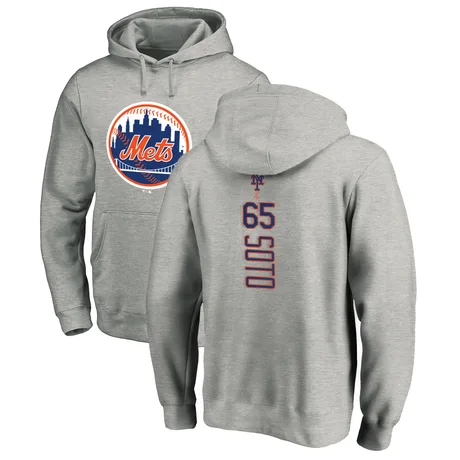 Youth Gregory Soto Ash Backer Pullover Hoodie