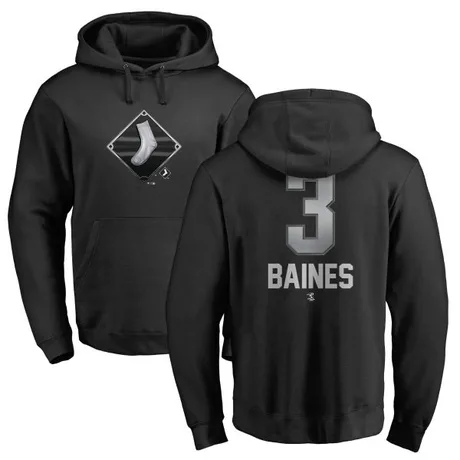 Youth Harold Baines Black Midnight Mascot Pullover Hoodie