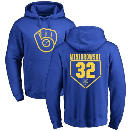 Youth Jacob Misiorowski Royal RBI Pullover Hoodie