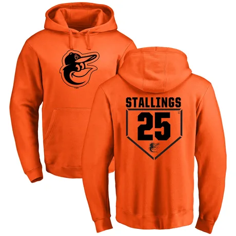 Youth Jacob Stallings Orange RBI Pullover Hoodie