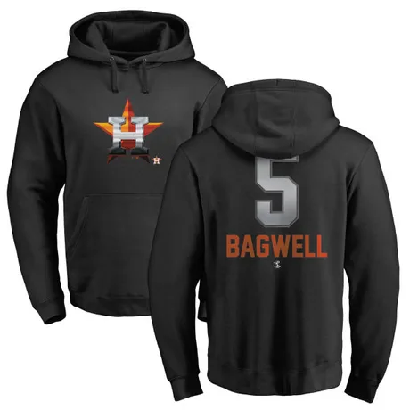 Youth Jeff Bagwell Black Midnight Mascot Pullover Hoodie