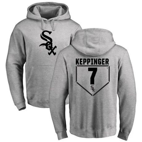Youth Jeff Keppinger Gray RBI Pullover HoodieHeathered
