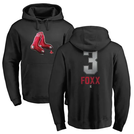 Youth Jimmie Foxx Black Midnight Mascot Pullover Hoodie
