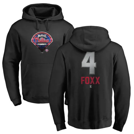 Youth Jimmy Foxx Black Midnight Mascot Pullover Hoodie