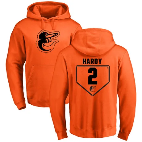Youth J.J. Hardy Orange RBI Pullover Hoodie