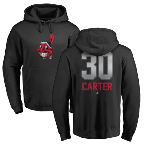 Youth Joe Carter Black Midnight Mascot Pullover Hoodie