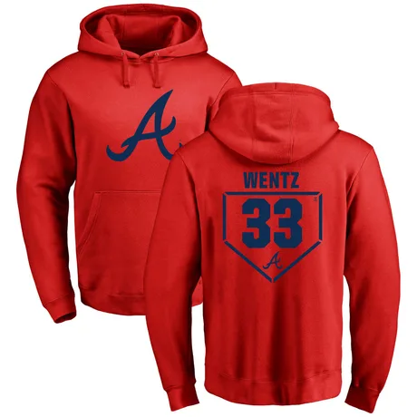 Youth Joey Wentz Red RBI Pullover Hoodie