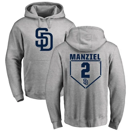 Youth Johnny Manziel Gray RBI Pullover HoodieHeathered