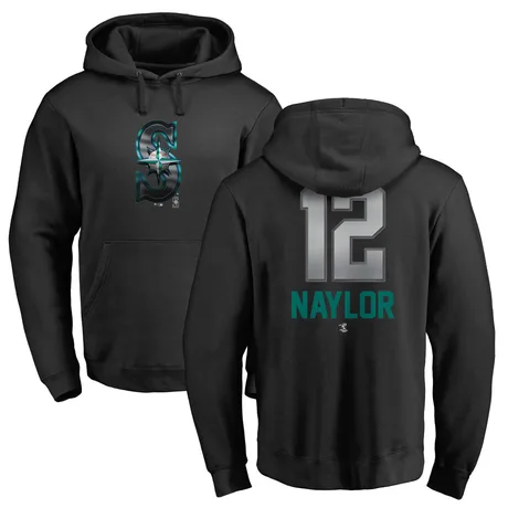Youth Josh Naylor Black Midnight Mascot Pullover Hoodie