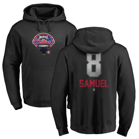 Youth Juan Samuel Black Midnight Mascot Pullover Hoodie