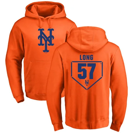 Youth Kevin Long Orange RBI Pullover Hoodie