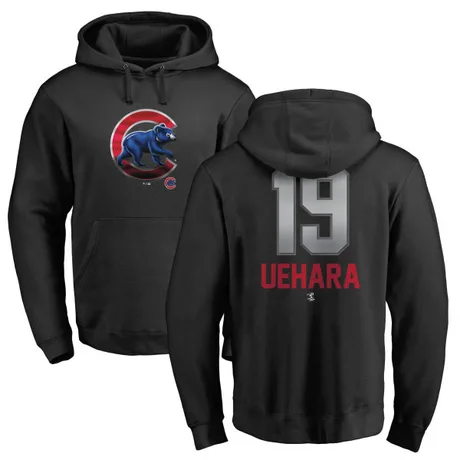 Youth Koji Uehara Black Midnight Mascot Pullover Hoodie