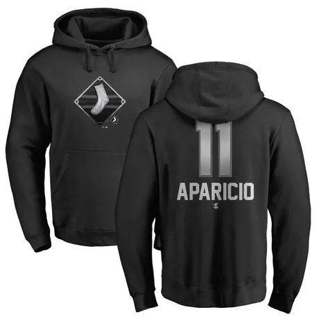 Youth Luis Aparicio Black Midnight Mascot Pullover Hoodie