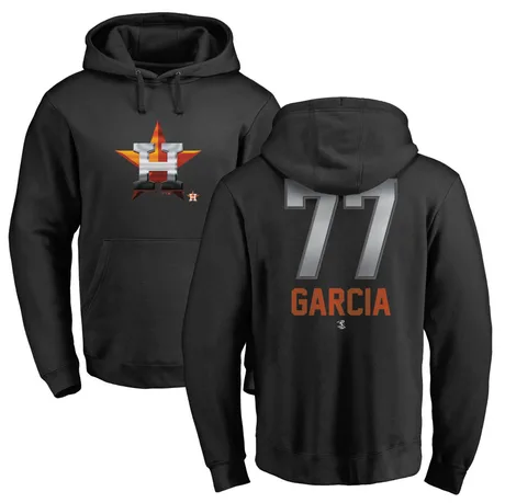 Youth Luis Garcia Black Midnight Mascot Pullover Hoodie