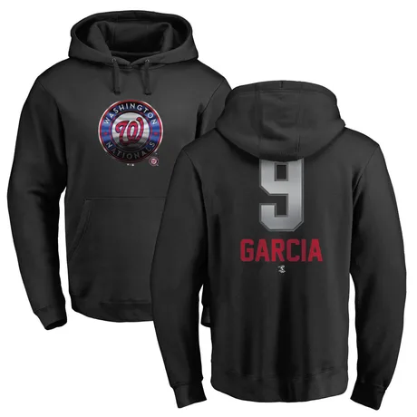 Youth Luis Garcia Black Midnight Mascot Pullover Hoodie