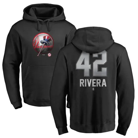 Youth Mariano Rivera Black Midnight Mascot Pullover Hoodie