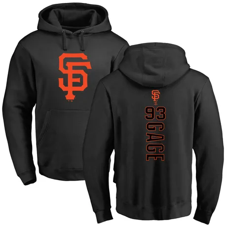 Youth Matt Gage Black Backer Pullover Hoodie