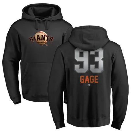 Youth Matt Gage Black Midnight Mascot Pullover Hoodie