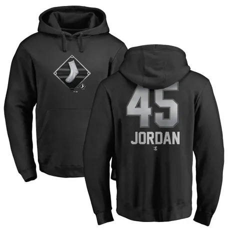 Youth Michael Jordan Black Midnight Mascot Pullover Hoodie