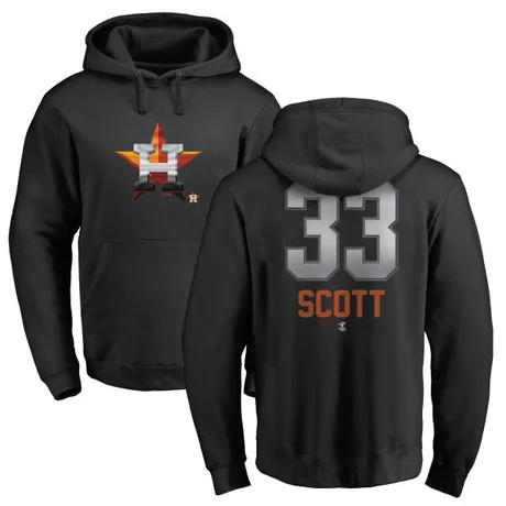 Youth Mike Scott Black Midnight Mascot Pullover Hoodie