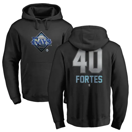 Youth Nick Fortes Black Midnight Mascot Pullover Hoodie