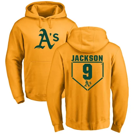 Youth Reggie Jackson Gold RBI Pullover Hoodie