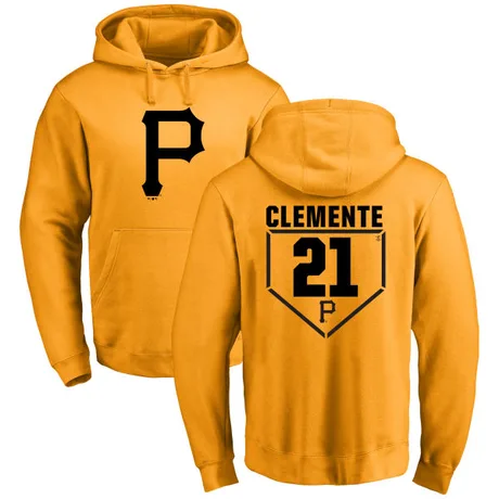 Youth Roberto Clemente Gold RBI Pullover Hoodie