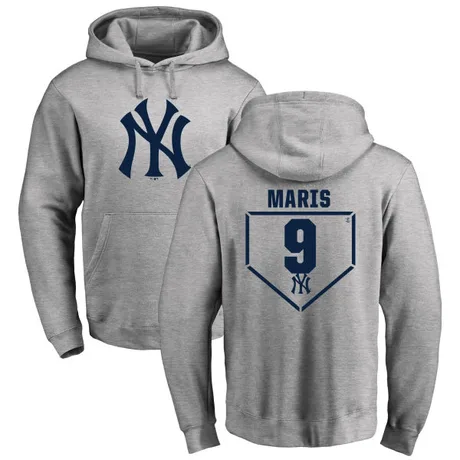 Youth Roger Maris Gray RBI Pullover HoodieHeathered