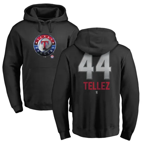 Youth Rowdy Tellez Black Midnight Mascot Pullover Hoodie