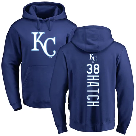 Youth Thomas Hatch Royal Backer Pullover Hoodie