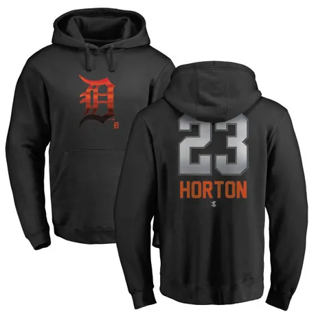 Youth Willie Horton Black Midnight Mascot Pullover Hoodie